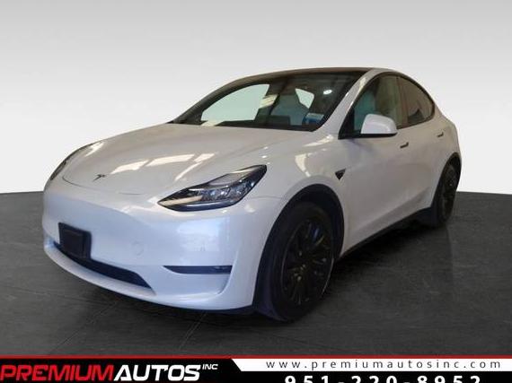 TESLA MODEL Y 2021 5YJYGDEE4MF093414 image